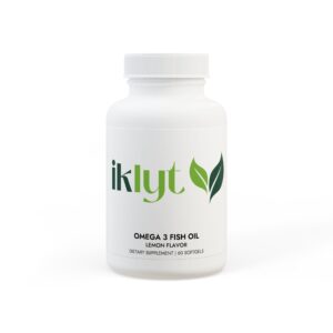 Omega 3 Fish Oil Supplement (60 Softgels)