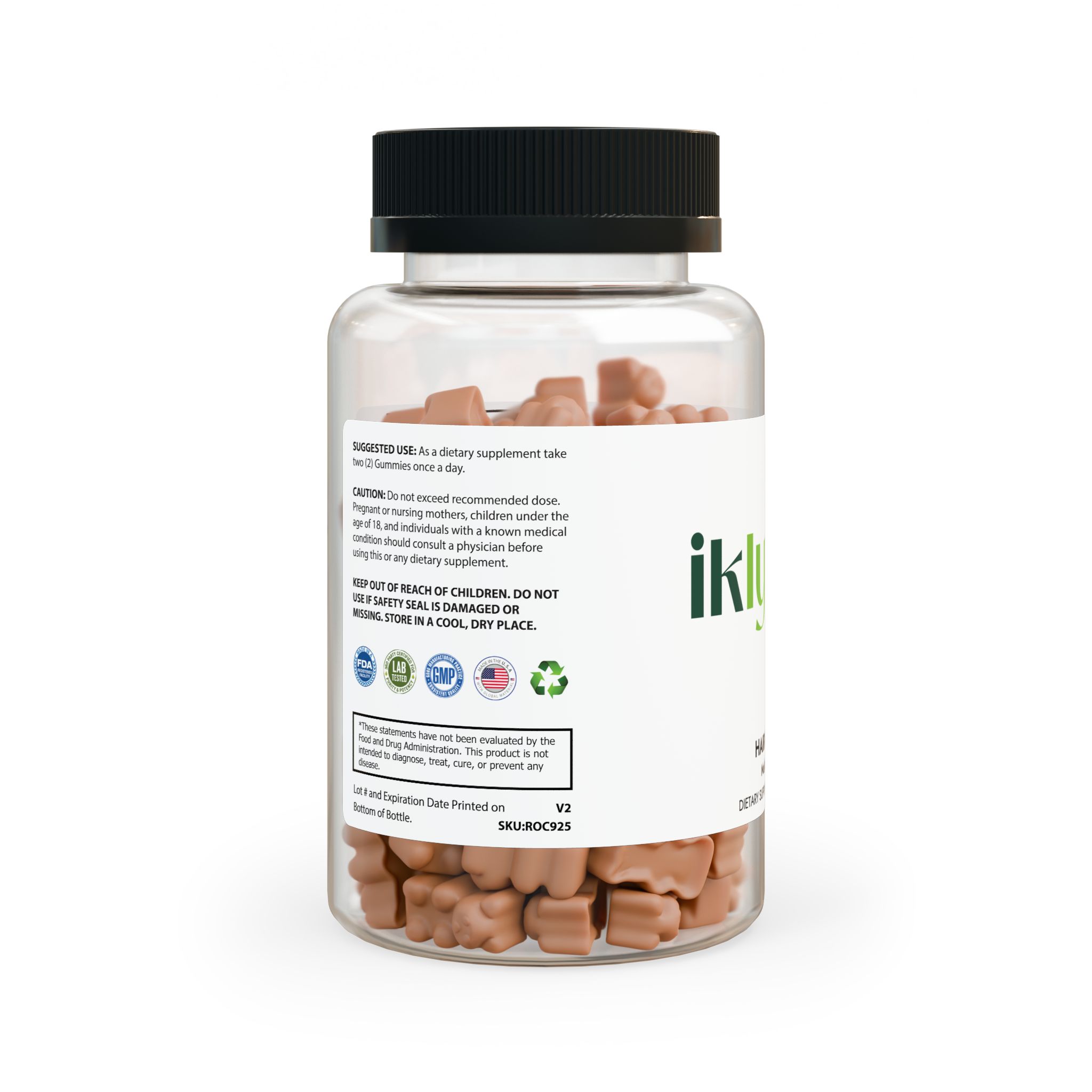 Hair Vitamin Gummies (60 Gummies) - Image 2