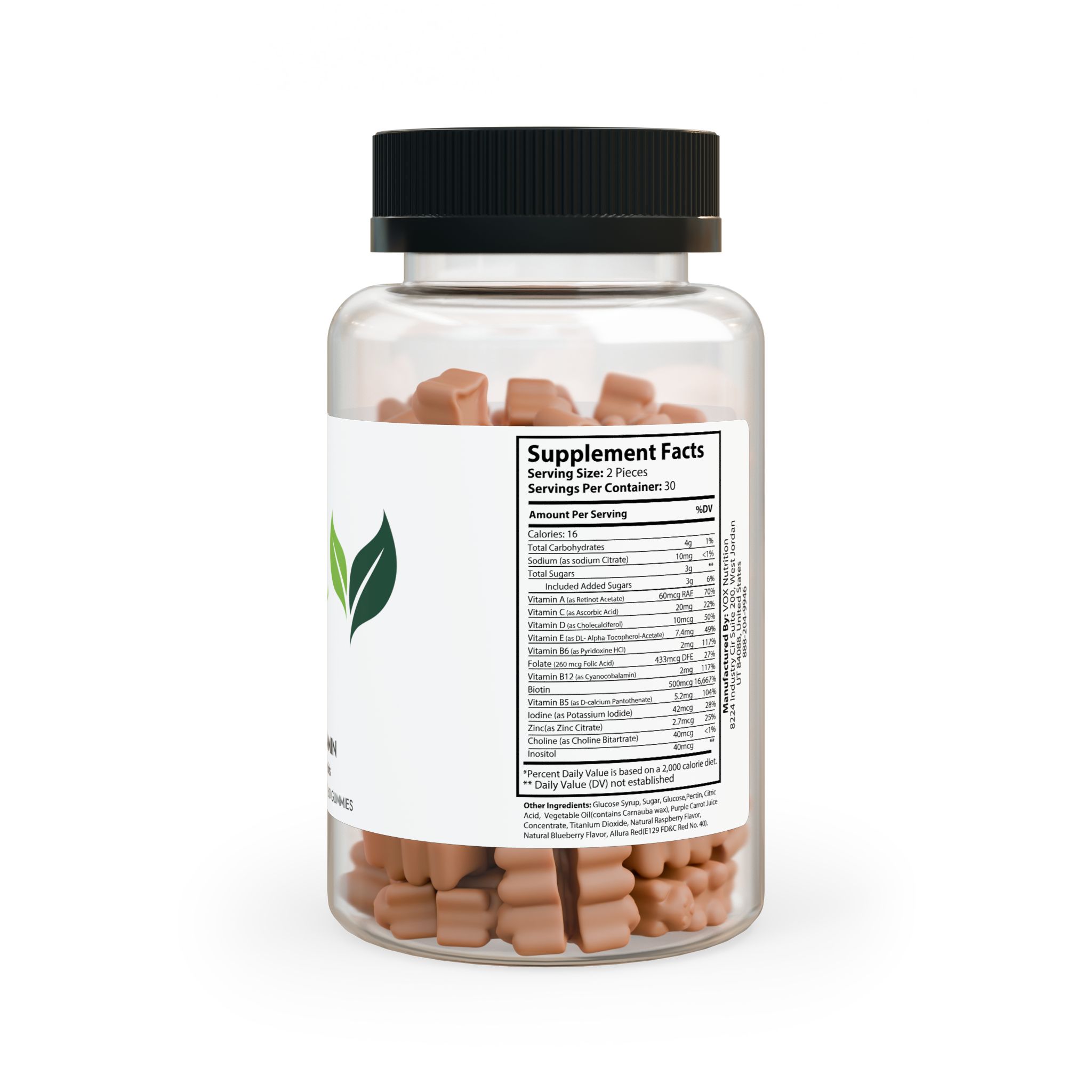 Hair Vitamin Gummies (60 Gummies) - Image 3